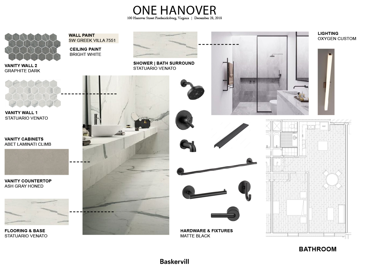 Hanover House bathroom